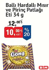 ETİ GONG BALLI HARDALLI MISIR VE PİRİNÇ PATLAĞI ETİ GONG BALLI HARDALLI MISIR VE PİRİNÇ PATLAĞI